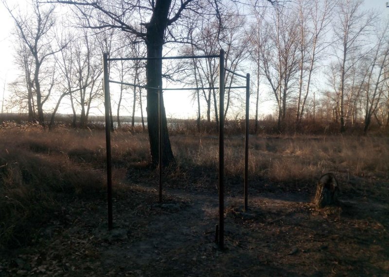 Площадка для воркаута в городе Комсомольск №10436 Маленькая Советская фото