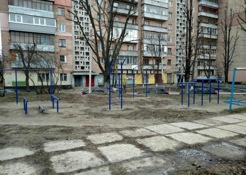 Площадка для воркаута в городе Харьков №10466 Маленькая Советская фото