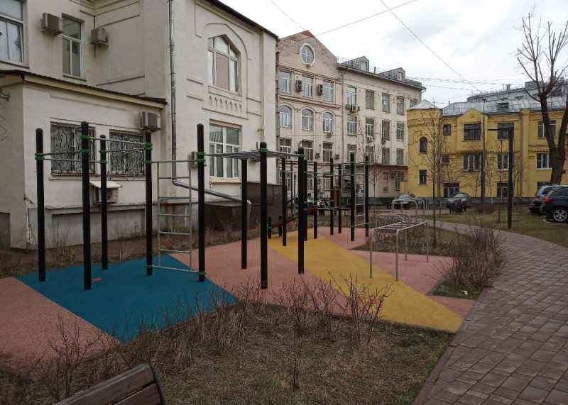 Площадка для воркаута в городе Москва №10616 Маленькая Хомуты фото