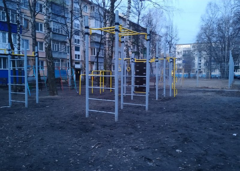 Площадка для воркаута в городе Ульяновск №10619 Маленькая Хомуты фото