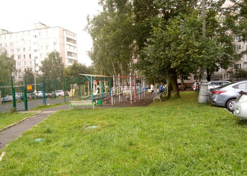 Площадка для воркаута в городе Москва №10998 Средняя Хомуты фото