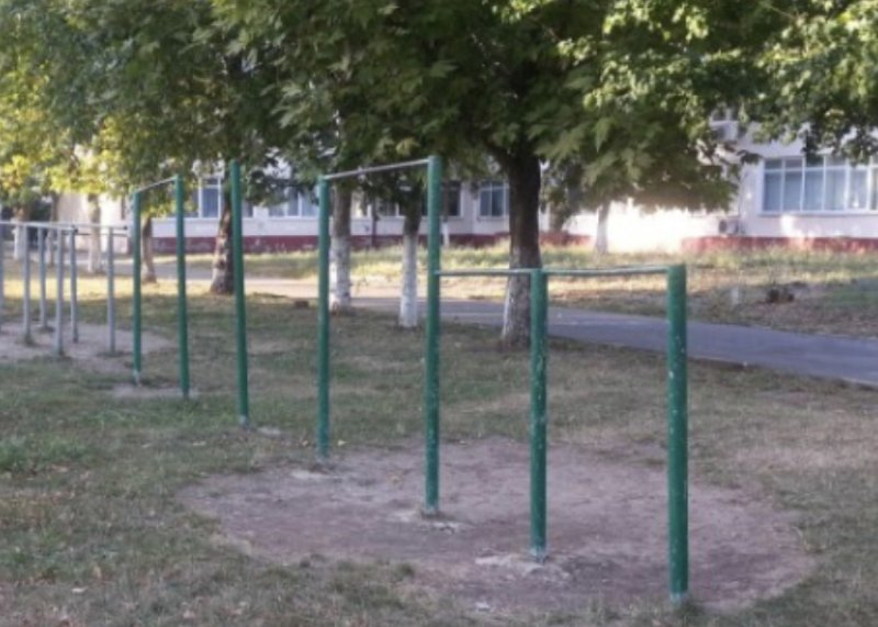 Площадка для воркаута в городе Анапа №11103 Средняя Хомуты фото