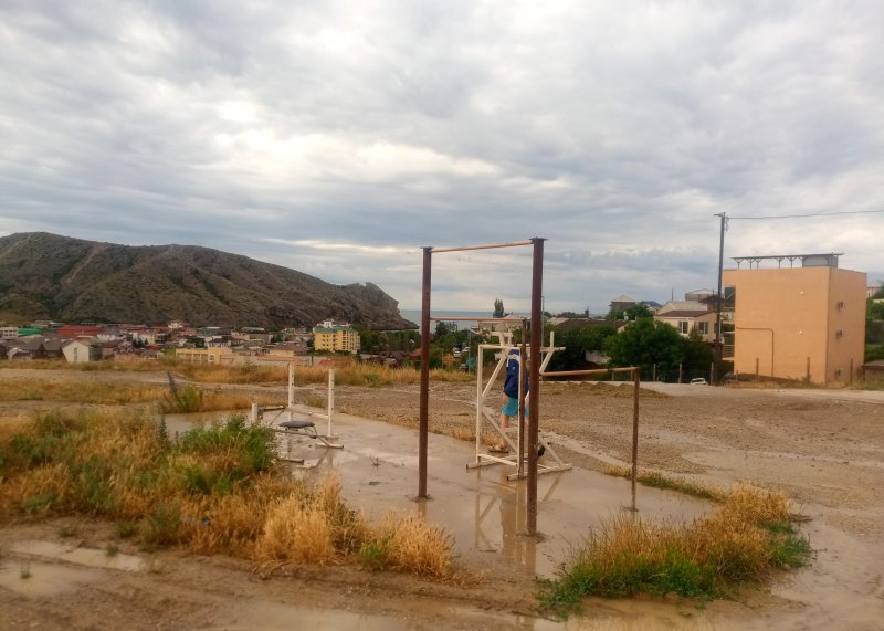 Площадка для воркаута в городе Судак №11423 Маленькая Советская фото