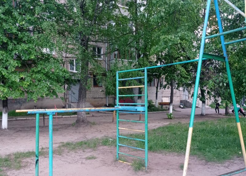 Площадка для воркаута в городе Ковров №11889 Маленькая Советская фото