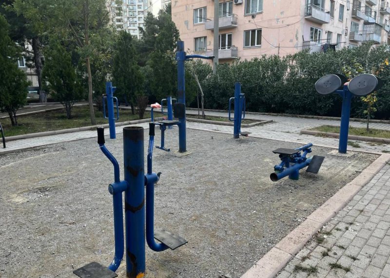Площадка для воркаута в городе Тбилиси №12153 Маленькая Советская фото