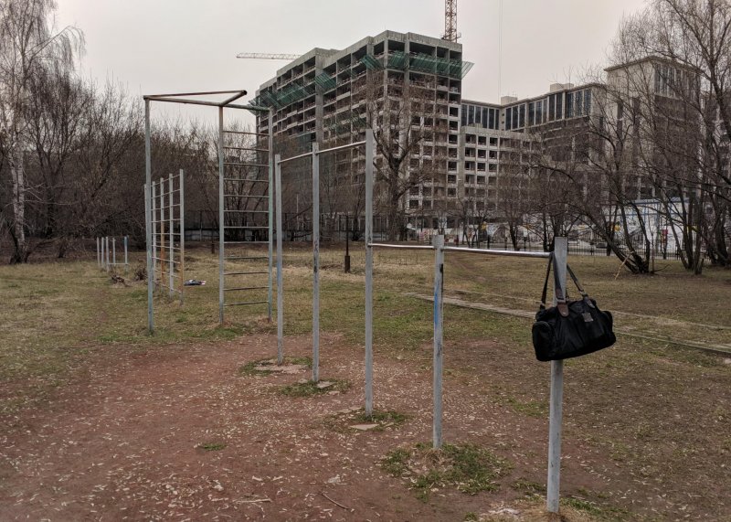 Площадка для воркаута в городе Москва №7328 Маленькая Советская фото