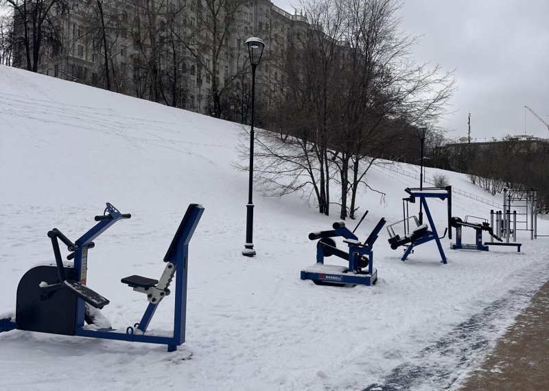 Площадка для воркаута в городе Москва №13054 Маленькая Хомуты фото