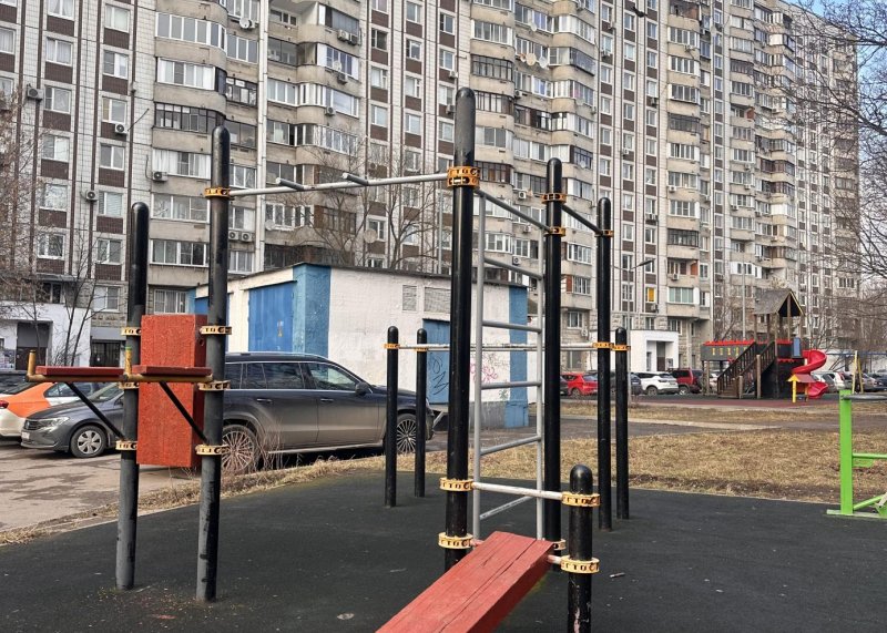 Площадка для воркаута в городе Москва №13100 Маленькая Хомуты фото