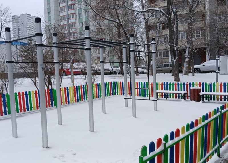Площадка для воркаута в городе Москва №13106 Маленькая Хомуты фото