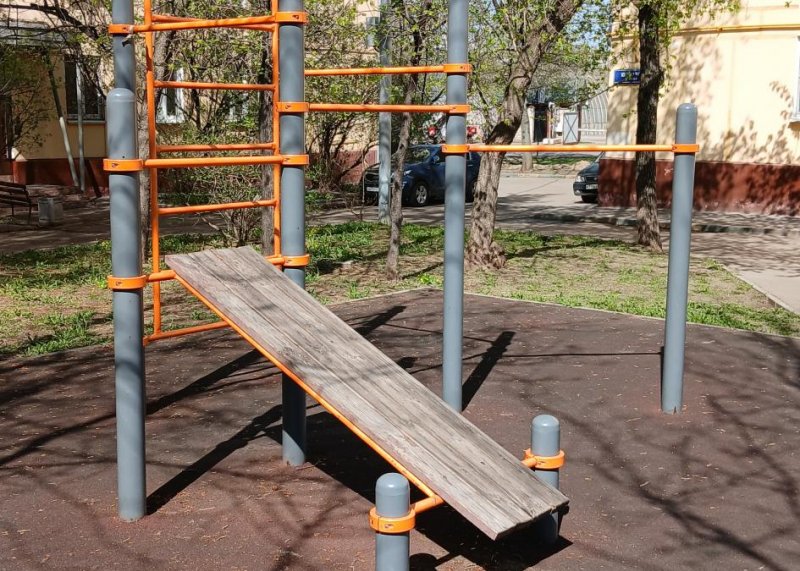 Площадка для воркаута в городе Москва №4053 Маленькая Хомуты фото