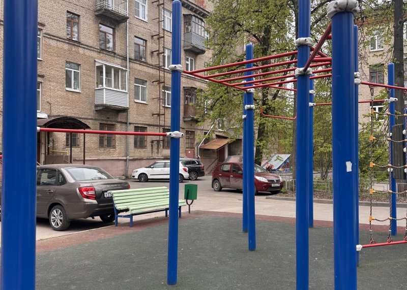 Площадка для воркаута в городе Жуковский №13123 Маленькая Хомуты фото