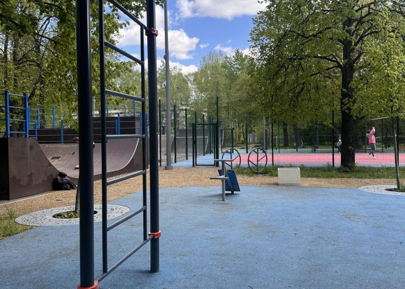 Площадка для воркаута в городе Москва №13130 Маленькая Хомуты фото