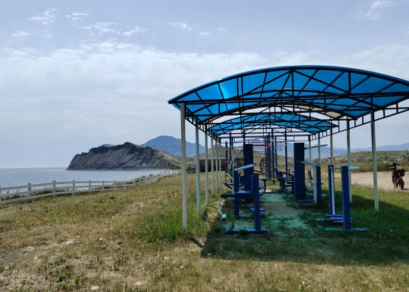 Площадка для воркаута в городе Феодосия №13140 Большая Хомуты фото