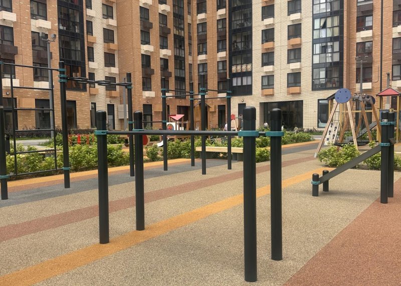 Площадка для воркаута в городе Москва №13180 Маленькая Хомуты фото