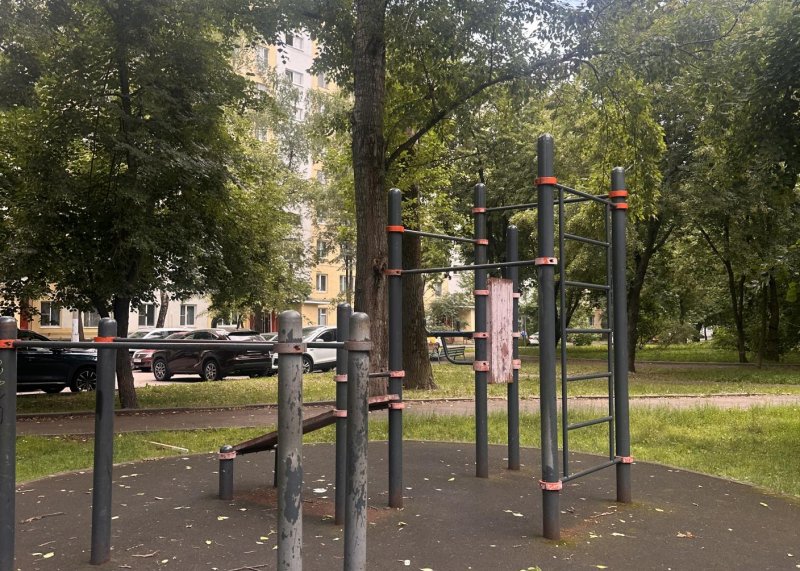 Площадка для воркаута в городе Москва №13185 Маленькая Хомуты фото