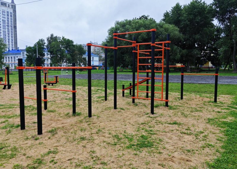 Площадка для воркаута в городе Минск №13188 Маленькая Хомуты фото