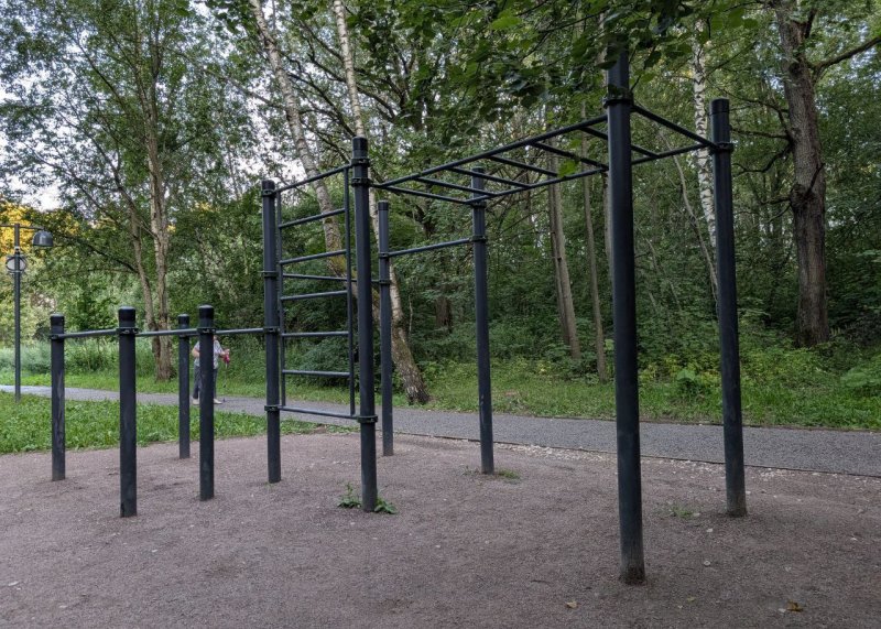 Площадка для воркаута в городе Лобня №13192 Маленькая Хомуты фото