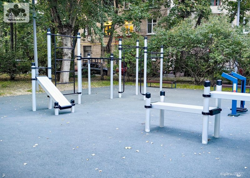 Площадка для воркаута в городе Москва №10109 Маленькая Хомуты фото