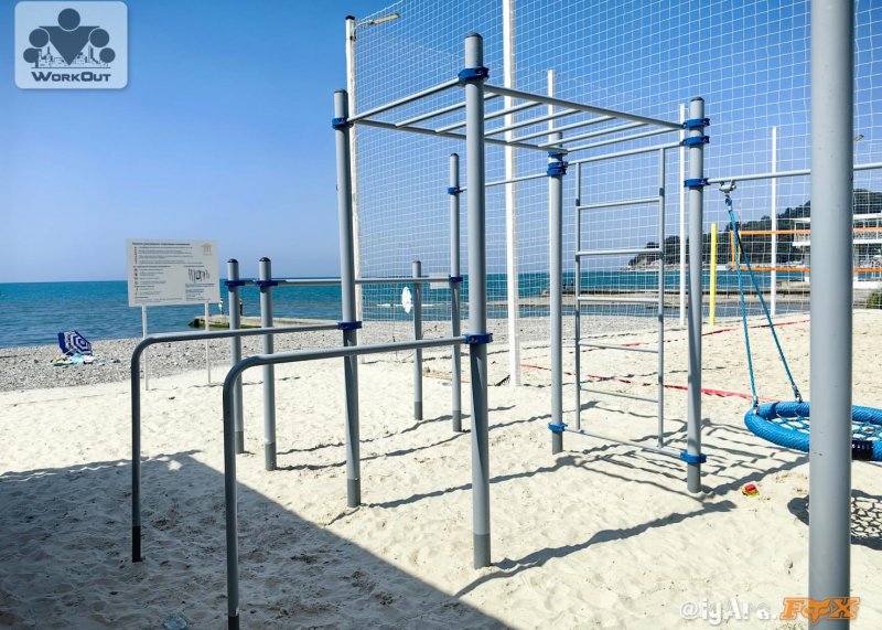 Площадка для воркаута в городе Сочи №6142 Средняя Хомуты фото