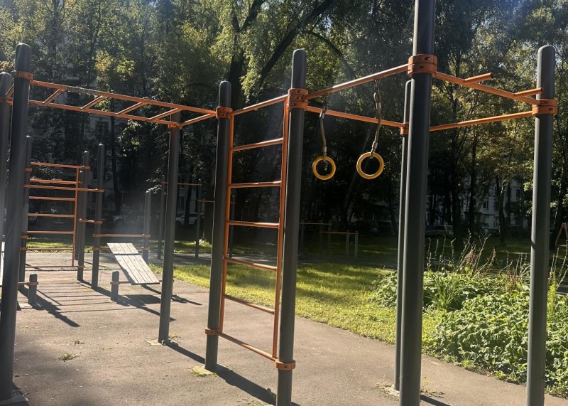 Площадка для воркаута в городе Москва №13213 Маленькая Хомуты фото