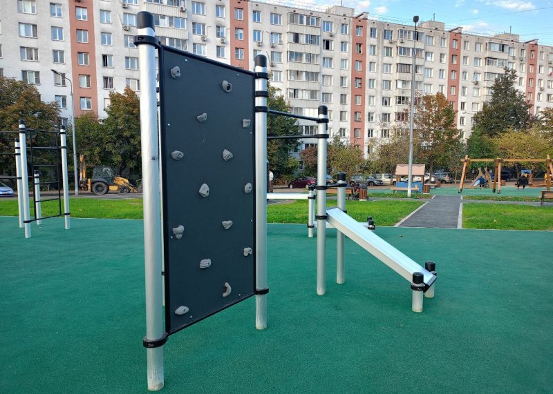 Площадка для воркаута в городе Зеленоград №13217 Средняя Хомуты фото