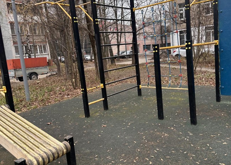 Площадка для воркаута в городе Москва №13234 Маленькая Советская фото