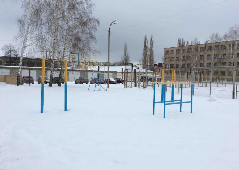 Площадка для воркаута в городе Уфа №4934 Средняя Советская фото