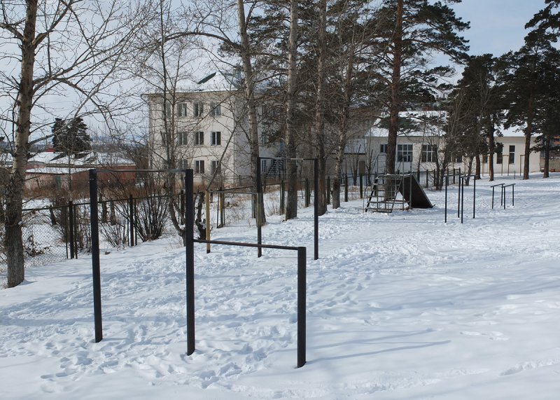 Площадка для воркаута в городе Чита №4964 Маленькая Советская фото