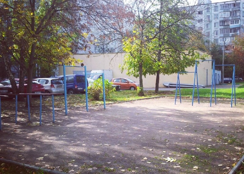 Площадка для воркаута в городе Химки №1279 Маленькая Советская фото
