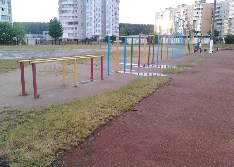 Площадка для воркаута в городе Минск №2385 Средняя Советская фото