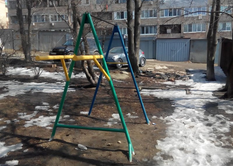 Площадка для воркаута в городе Владивосток №2715 Маленькая Советская фото
