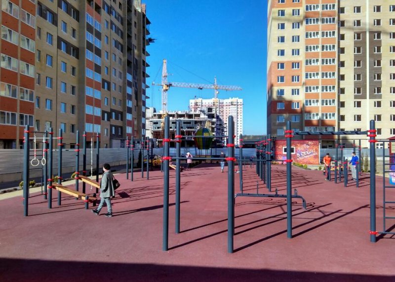 Площадка для воркаута в городе Ставрополь №4878 Большая Хомуты фото