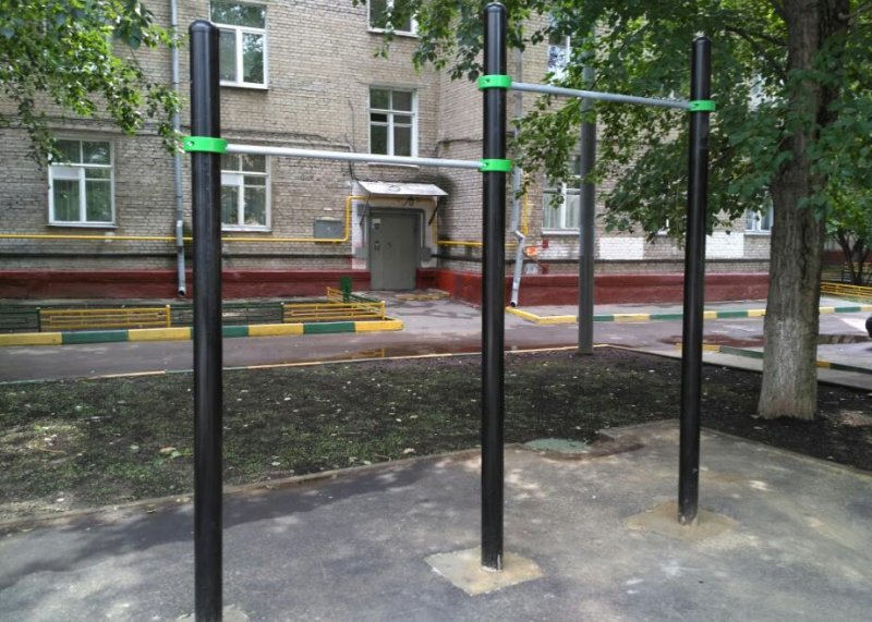 Площадка для воркаута в городе Москва №5388 Маленькая Хомуты фото