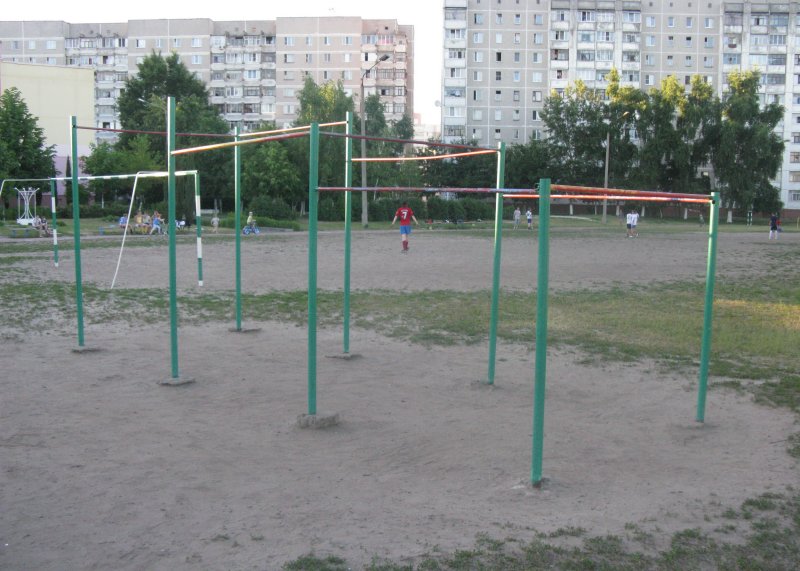 Площадка для воркаута в городе Гомель №103 Большая Советская фото