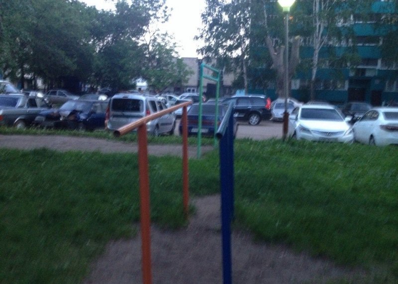 Площадка для воркаута в городе Набережные Челны №2942 Маленькая Советская фото