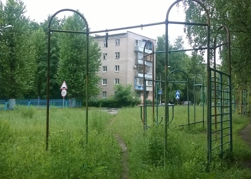 Площадка для воркаута в городе Балашиха №2982 Средняя Советская фото