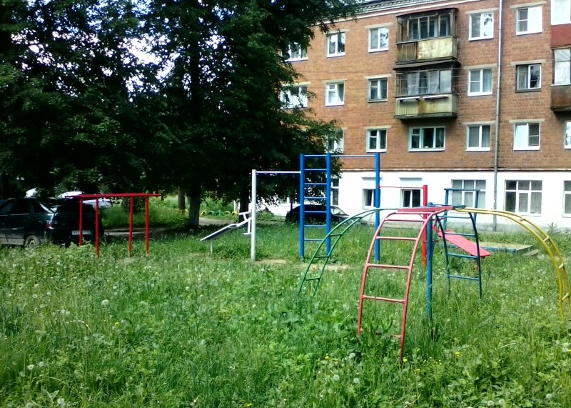 Площадка для воркаута в городе Нижний Новгород №2955 Маленькая Советская фото