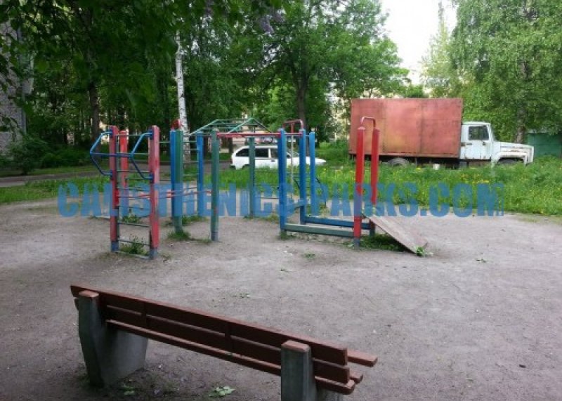Площадка для воркаута в городе Санкт-Петербург №3507 Маленькая Советская фото