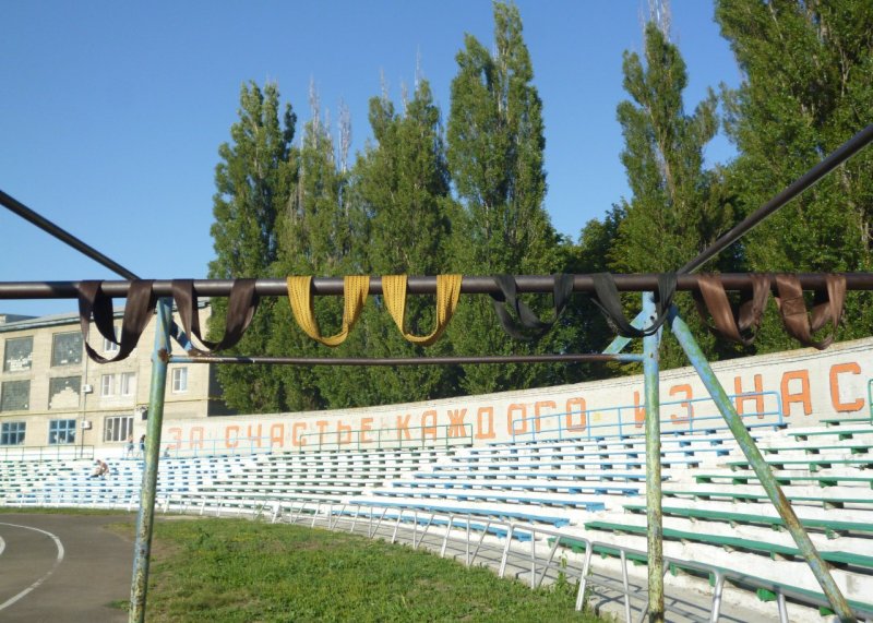 Площадка для воркаута в городе Донецк №1204 Маленькая Советская фото