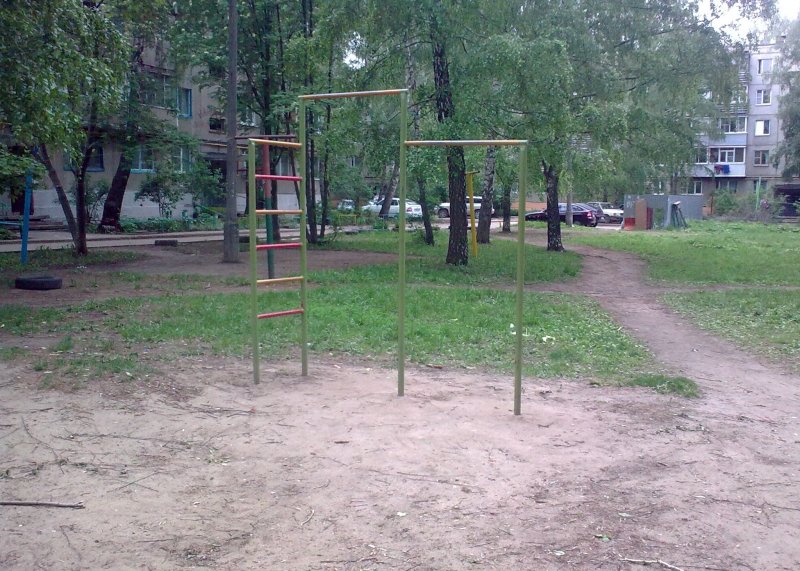 Площадка для воркаута в городе Рязань №851 Маленькая Советская фото