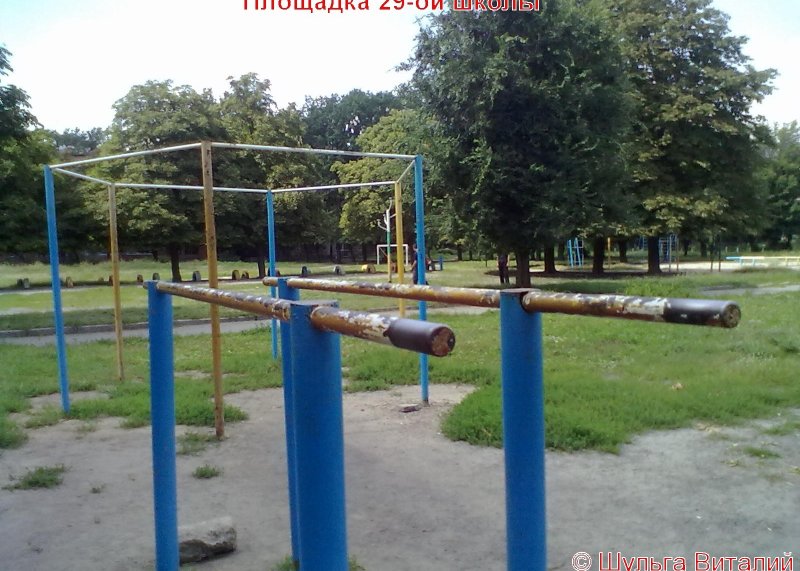 Площадка для воркаута в городе Полтава №899 Средняя Советская фото