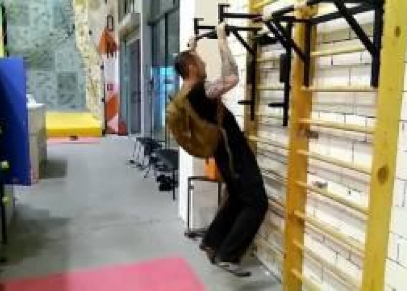 20кг. Первый круг, второй подход