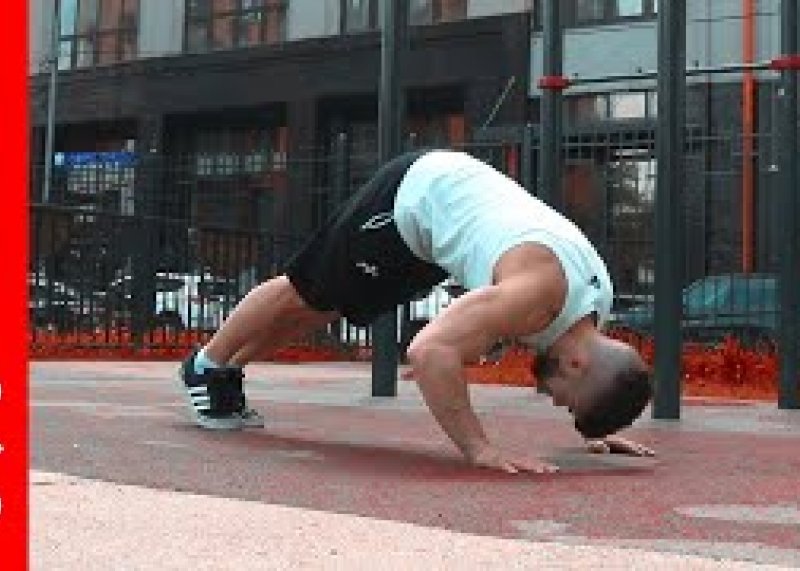 Easy Pike Push-Ups  #StreetWorkout  #shorts
