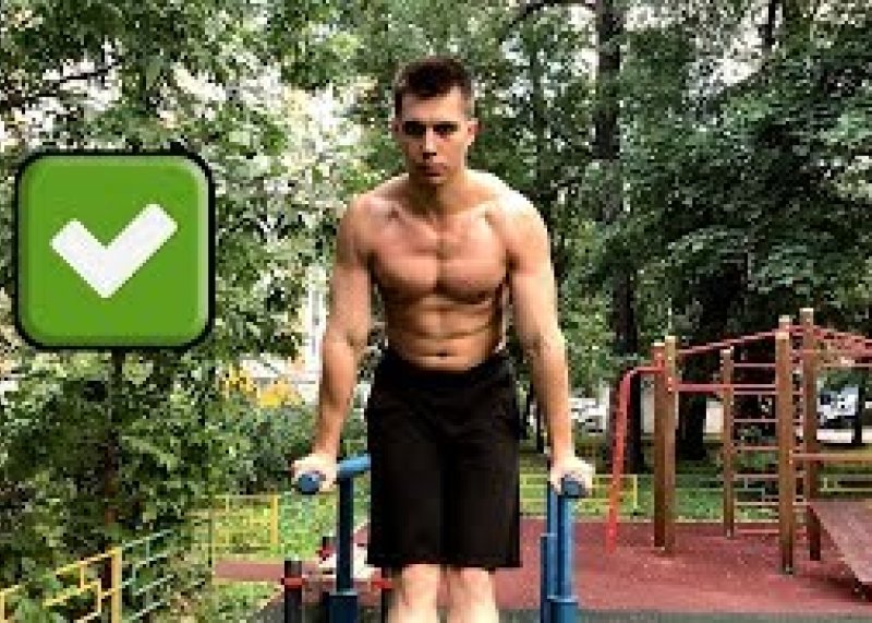 Техника Отжиманий На Брусьях. Делай Правильно!