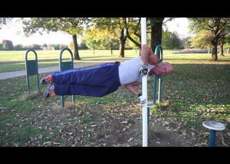 Super Strong 64 Year Old Great Grand Pa !!!