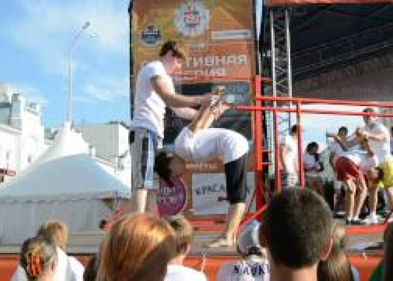 17.08.2013 WORKOUT на Дне Города в Екатеринбурге