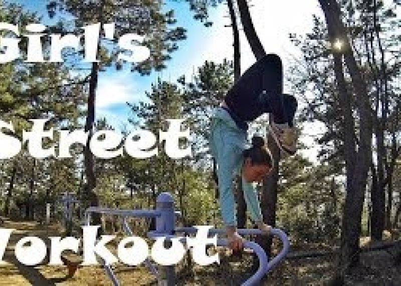 Утренняя зарядка + Женский Street Workout 2014 (GoPro Hero 3)