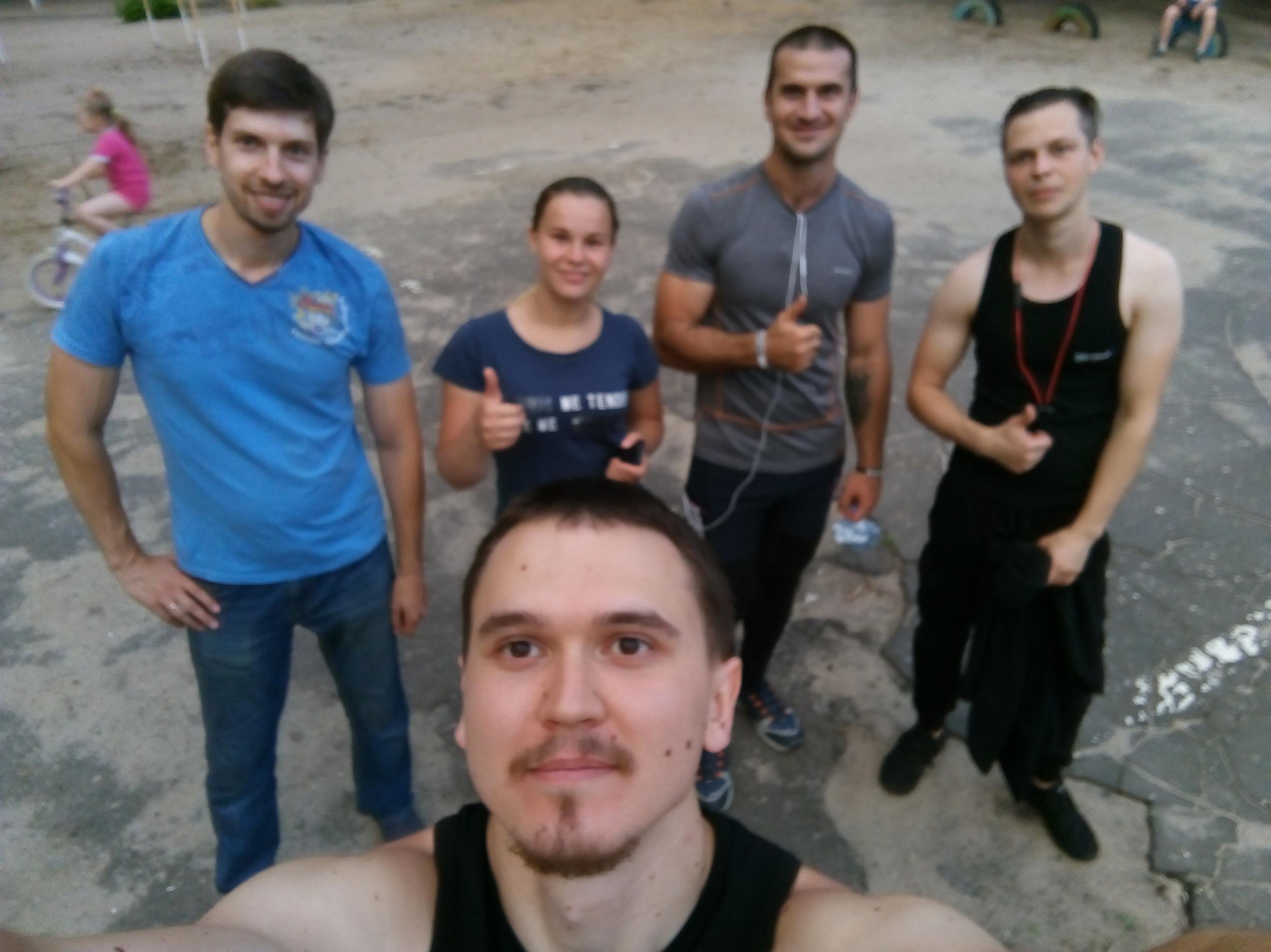 Локальные тренировки в Юго-западном районе.